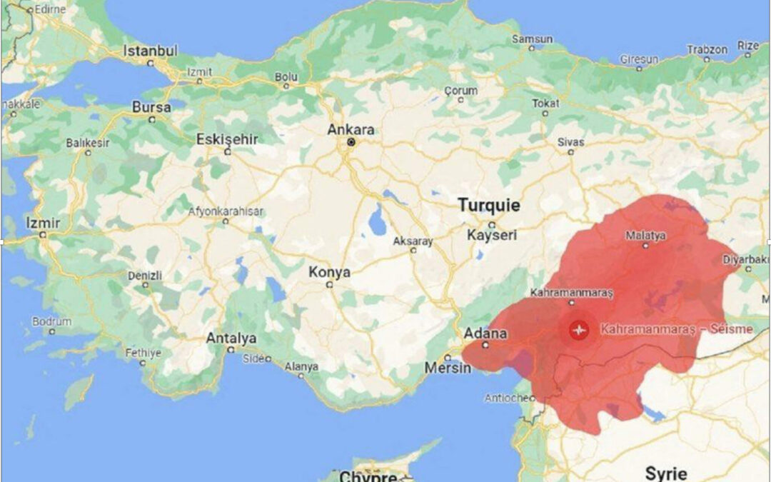 Séisme en Turquie